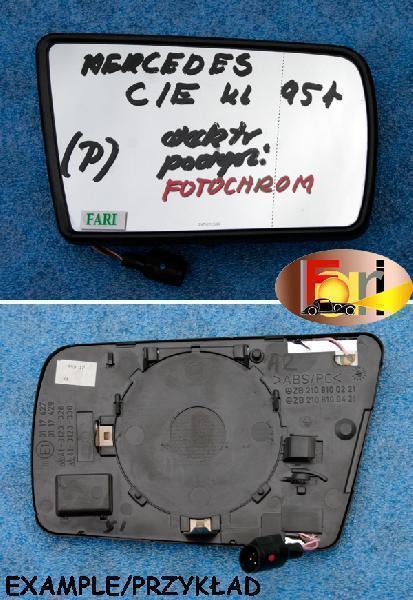 Mercedes-Benz - C-Klasa - W202 - Kombi - (1999 - 2001) - Lusterka / Wkład prawego elektrycznego