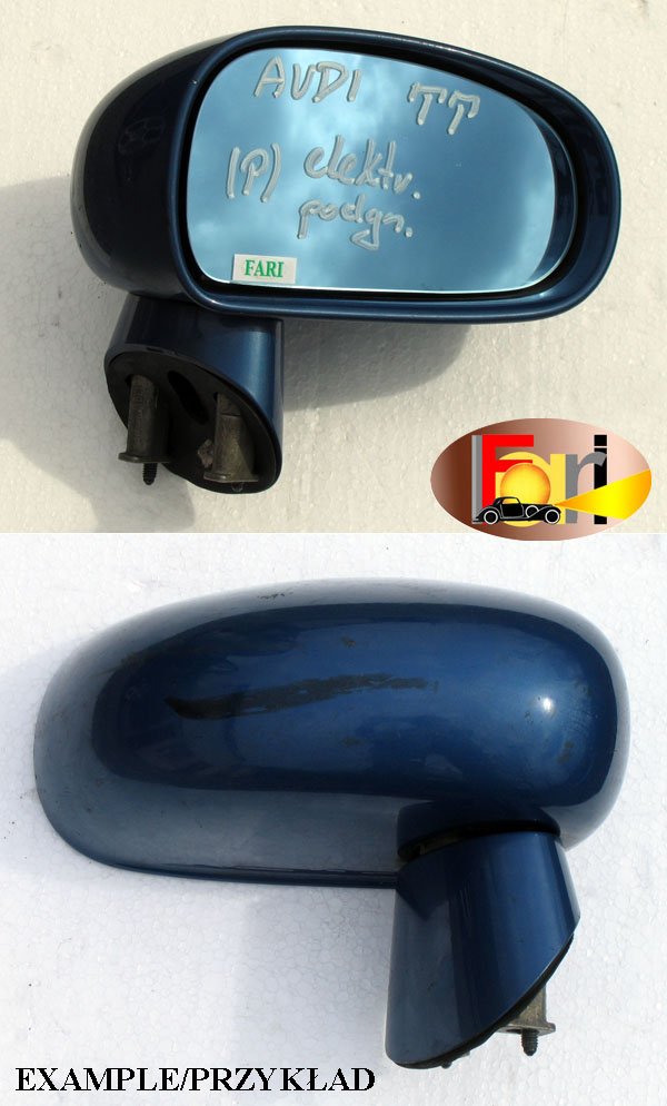 Audi - TT - (1998 - 2006) - Lusterka /  Prawe elektryczne