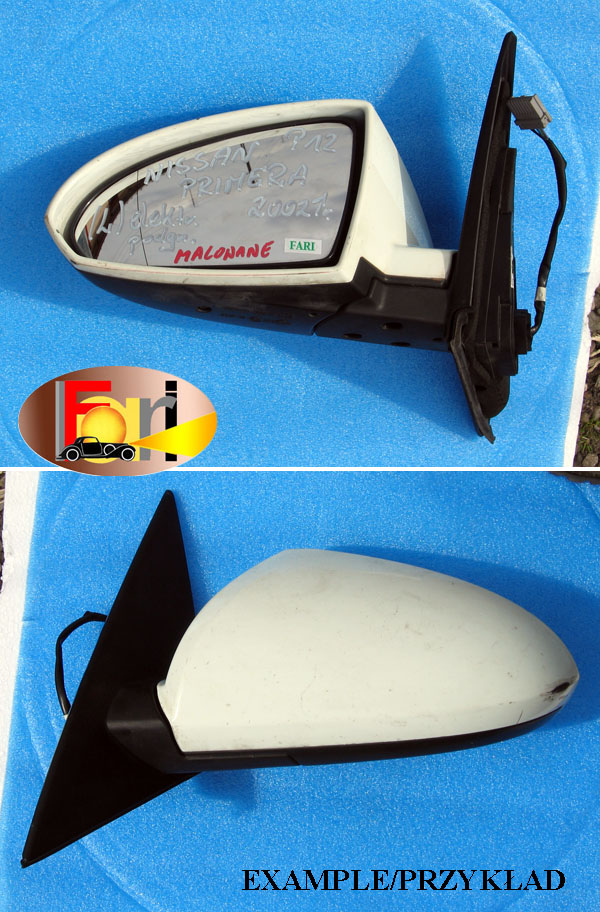 Nissan - Primera - 5 drzwi - (2005 - 2007) - Lusterka /  Lewe elektryczne