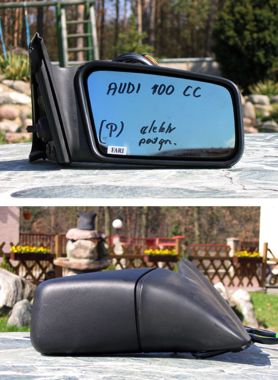 Audi - V8 - (1988 - 1994) - Lusterka /  Prawe elektryczne