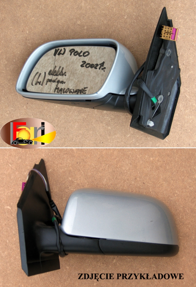 Volkswagen - Polo - 5 drzwi - (2001 - 2005) - Lusterka /  Lewe elektryczne