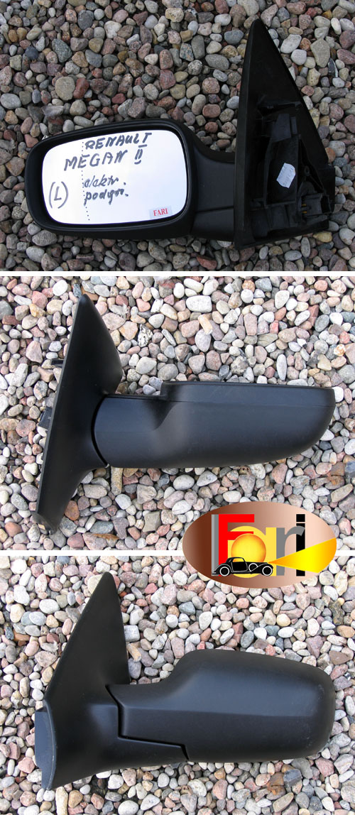 Renault - Megane - Kombi - (2003 - 2006) - Lusterka /  Lewe elektryczne