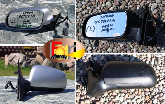 Skoda - Octavia - Kombi - (2000 - 2004) - Lusterka /  Lewe elektryczne