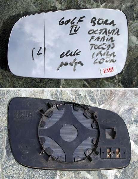 Skoda - Fabia - 5 drzwi - (1999 - 2004) - Lusterka / Wkład lewego elektrycznego