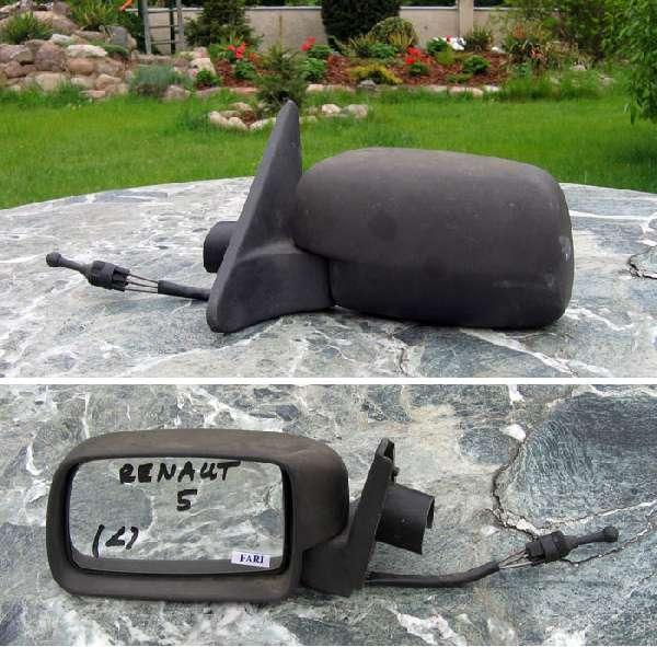 Renault - R 5 - (1972 - 1985) - Lusterka / Lewe ręczne wewnętrznie regulowane