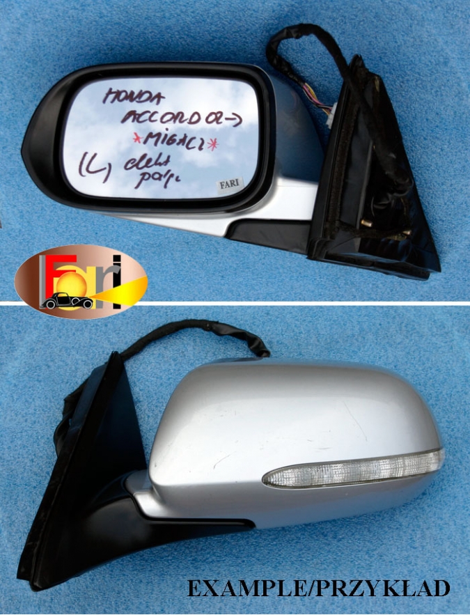 Honda - Accord - 4 drzwi - (2001 - 2003) - Lusterka /  Lewe elektryczne