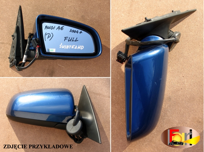 Audi - A6 - (2004 - 2008) - Lusterka /  Prawe elektryczne