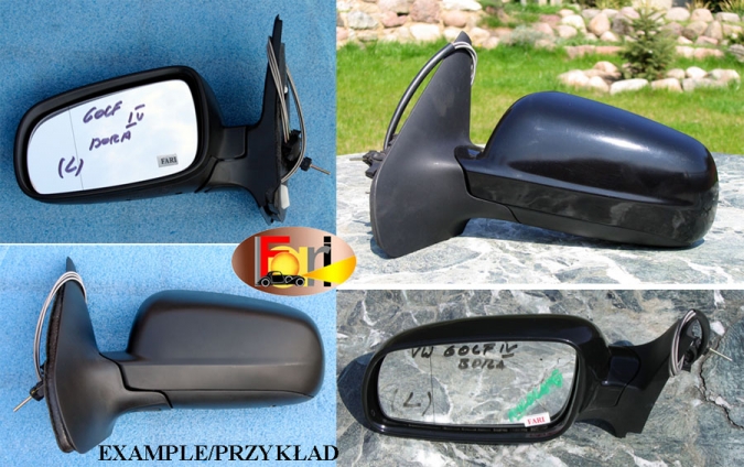 Volkswagen - Bora - (1998 - 2005) - Lusterka / Lewe ręczne wewnętrznie regulowane