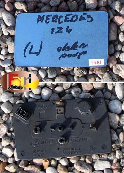 Mercedes-Benz - 124 - W124 - Coupe - (1987 - 1993) - Lusterka / Wkład lewego elektrycznego