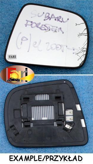 Subaru - Forester - (2007 - 2008) - Lusterka / Wkład prawego elektrycznego
