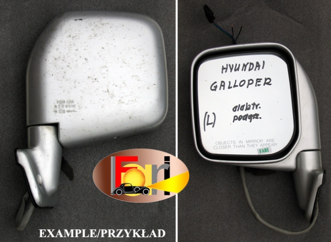 Hyundai - Galopper Innovation - 3 drzwi - (1999-) - Lusterka /  Lewe elektryczne