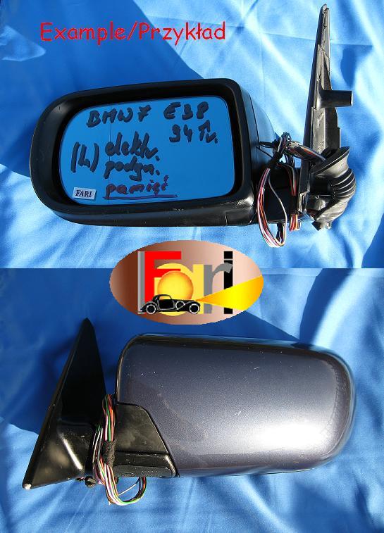 BMW - Seria 7 - E38 - (1998 - 2001) - Lusterka /  Lewe elektryczne