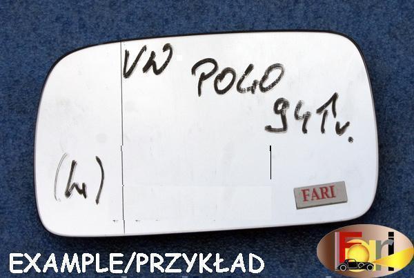 Volkswagen - Polo - 3 drzwi - (1994 - 1997) - Lusterka / Wkład lewego ręcznego