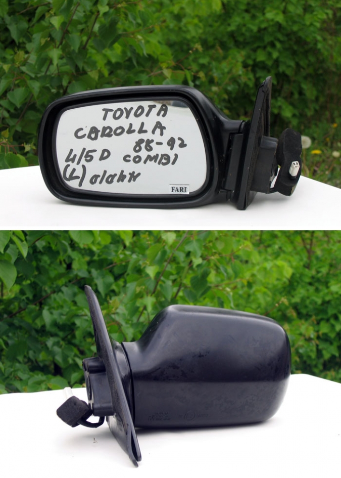 Toyota - Corolla - Kombi - (1987 - 1992) - Lusterka /  Lewe elektryczne