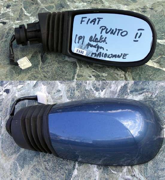 Fiat - Punto - 3 drzwi - (1999 - 2003) - Lusterka /  Prawe elektryczne