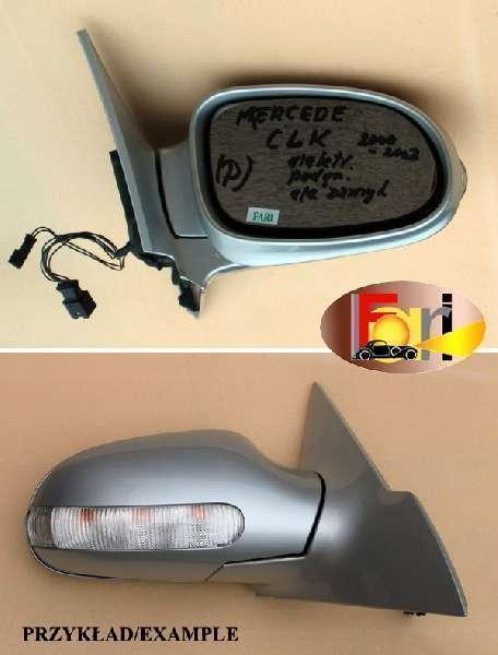 Mercedes-Benz - CLK - A209 - Cabrio - (2002 - 2004) - Lusterka /  Prawe elektryczne