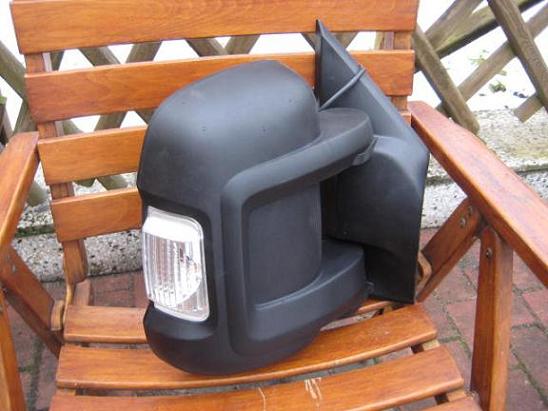 Fiat - Ducato - Osob./Tow.- (2006 - 2011) - Lusterka / Prawe ręczne zewnętrznie regulowane