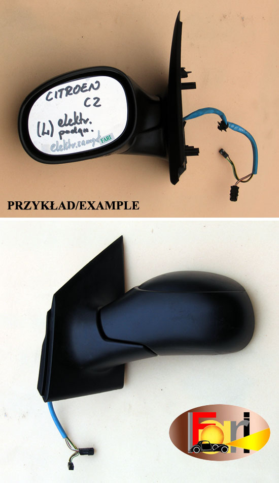 Citroen  - C 2 - (2003 - 2008) - Lusterka /  Lewe elektryczne