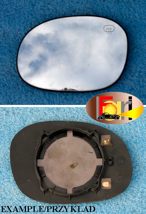 Citroen  - C 2 - (2003 - 2008) - Lusterka / Wkład lewego elektrycznego