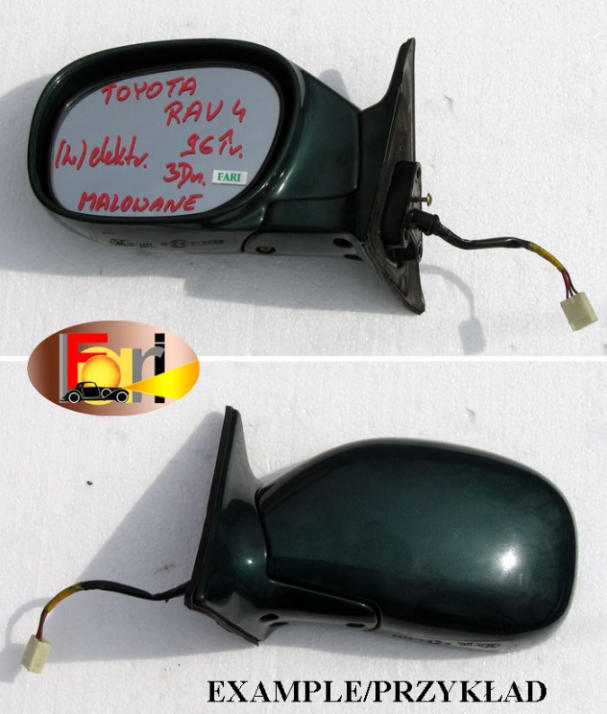 Toyota - RAV 4 - 3 drzwi - (1998 - 2000) - Lusterka /  Lewe elektryczne