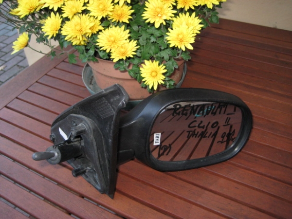 Renault - Thalia - 4 drzwi - (2001 - 2006) - Lusterka / Prawe ręczne wewnętrznie regulowane