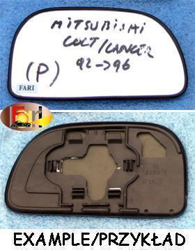 Mitsubishi - Colt - (1992 - 1996) - Lusterka / Wkład prawego ręcznego