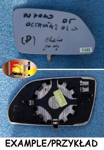 Skoda - Octavia - (2004 - 2006) - Lusterka / Wkład prawego elektrycznego