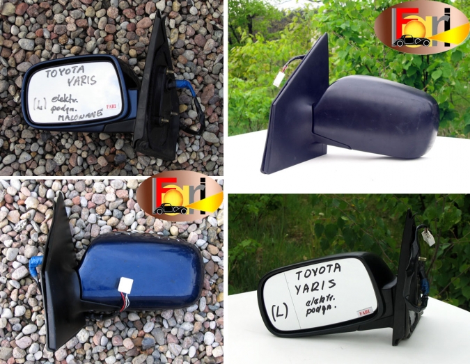 Toyota - Yaris - 5 drzwi - (1998 - 2003) - Lusterka /  Lewe elektryczne