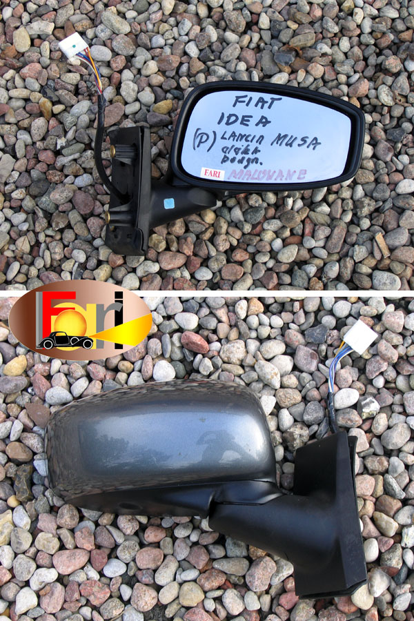 Fiat - Idea - (2003 - 2008) - Lusterka /  Prawe elektryczne