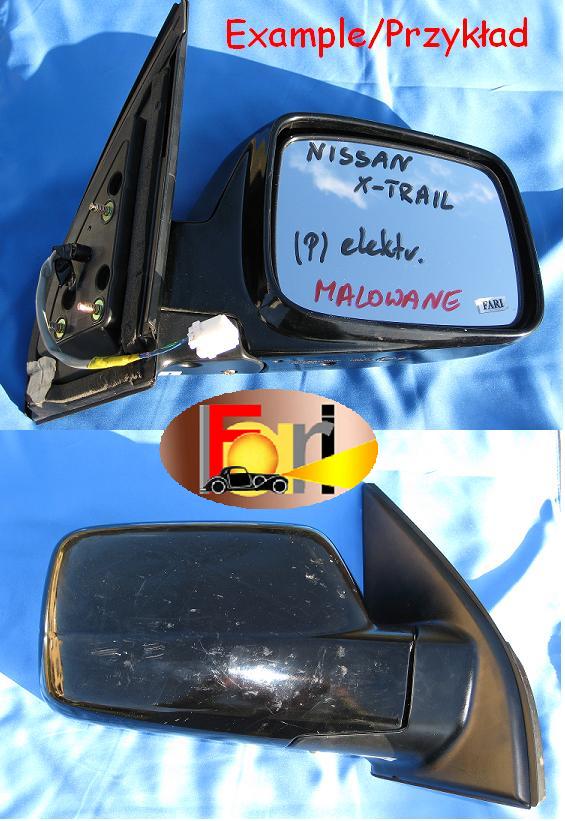 Nissan - X-Trail - (2003 - 2007) - Lusterka /  Prawe elektryczne