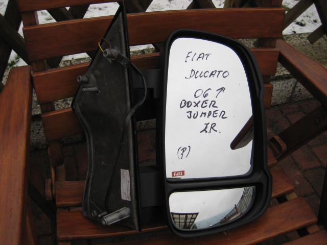 Citroen  - Jumper - Osob./Tow.- (2006 - 2014) - Lusterka / Prawe ręczne zewnętrznie regulowane