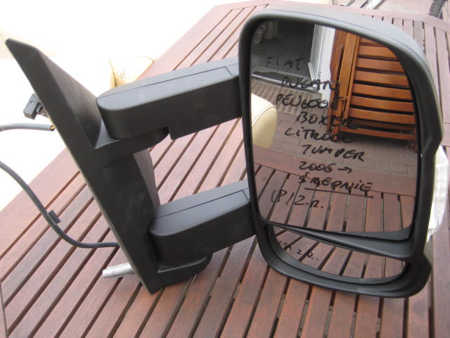Citroen  - Jumper - Osob./Tow.- (2006 - 2014) - Lusterka / Prawe ręczne zewnętrznie regulowane