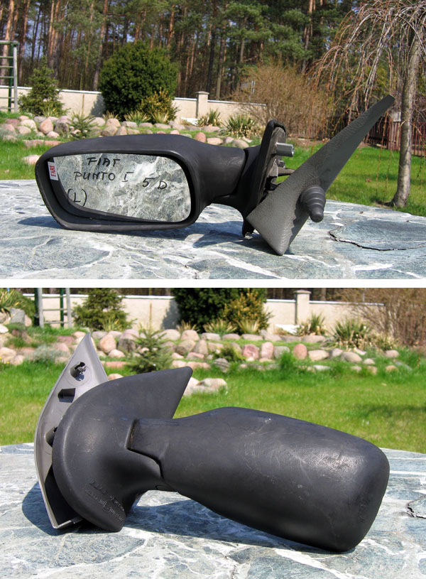 Fiat - Punto - 5 drzwi - (1993 - 1999) - Lusterka / Lewe ręczne wewnętrznie regulowane