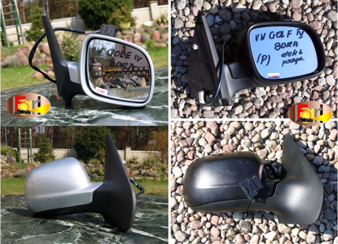 Volkswagen - Bora - Kombi - (1999 - 2005) - Lusterka /  Prawe elektryczne