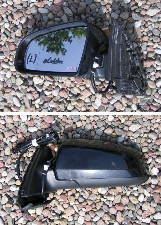 Audi - A4 - Kombi - (2004 - 2008) - Lusterka /  Lewe elektryczne