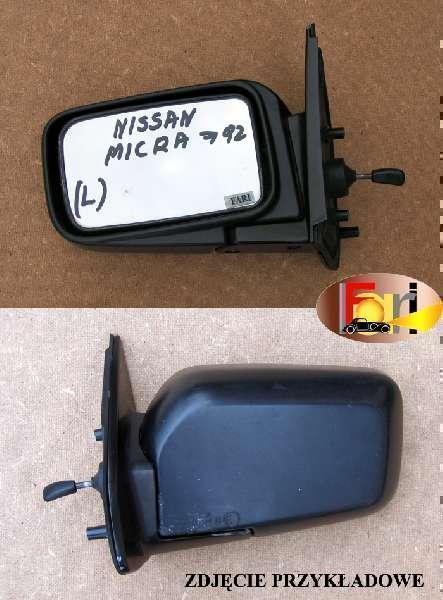 Nissan - Micra - (1988 - 1992) - Lusterka / Lewe ręczne wewnętrznie regulowane
