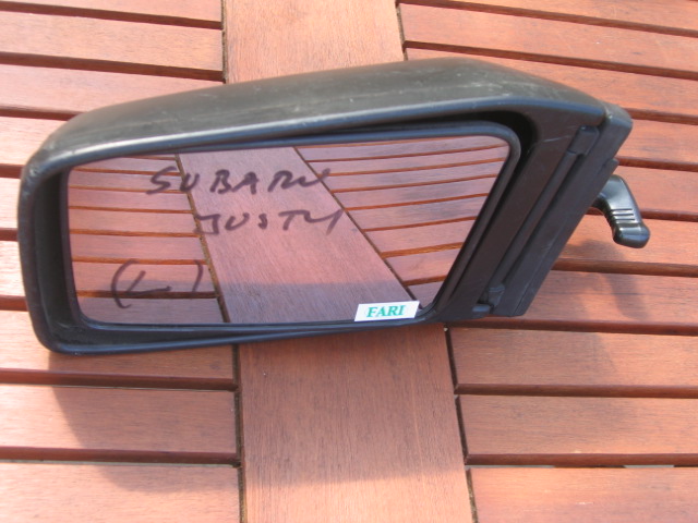 Subaru - Justy - 3 drzwi - (1984 - 1995) - Lusterka / Lewe ręczne zewnętrznie regulowane