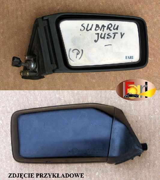 Subaru - Justy - 3 drzwi - (1984 - 1995) - Lusterka / Prawe ręczne wewnętrznie regulowane