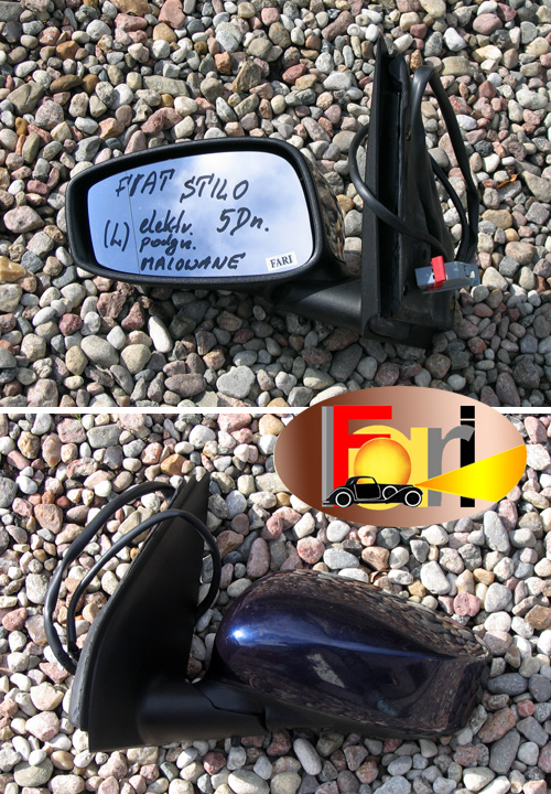 Fiat - Stilo - 5 drzwi - (2001 - 2004) - Lusterka /  Lewe elektryczne